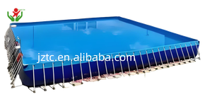 Grande <span class=keywords><strong>piscine</strong></span> gonflable personnalisée pour adultes et enfants, cadre en <span class=keywords><strong>m</strong></span>étal PVC, utilisation intérieure et extérieure, fabriquée en Chine. - Product Image 2