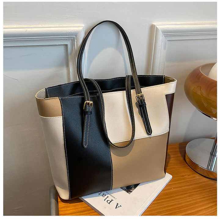 Ultralight, Large Capacity, Portable,Retro Solid Color Tote Bag