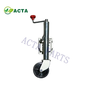 Nouveau Cric de Remorque ACTA en Acier 2000 LBS à <span class=keywords><strong>Double</strong></span> <span class=keywords><strong>Roue</strong></span> 1500 LBS avec Cric Stabilisateur Thermolaqué Robuste pour Semi-Remorque - Product Image 3