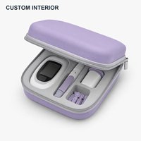 Étui Organisateur pour Stylo à Insuline en EVA Personnalisé OEM ODM, Étanche, Antichoc, Portable avec Support pour Pack de Glace, Logo Personnalisé, Usage Médical