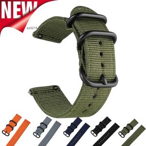 Bracelet de sport en nylon tissé pour <span class=keywords><strong>Samsung</strong></span> <span class=keywords><strong>Galaxy</strong></span> <span class=keywords><strong>Gear</strong></span> S3 <span class=keywords><strong>S2</strong></span> bandes classiques Amazfit 18mm 24mm 22mm 20mm bande de tissu - Product Image 1