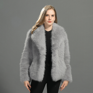 <span class=keywords><strong>Cappotto</strong></span> in Finta <span class=keywords><strong>Pelliccia</strong></span> <span class=keywords><strong>di</strong></span> <span class=keywords><strong>Visone</strong></span> Spesso e Caldo, Morbido ed Elegante, con Cintura, per Donna, Vendita all'Ingrosso - Product Image 3