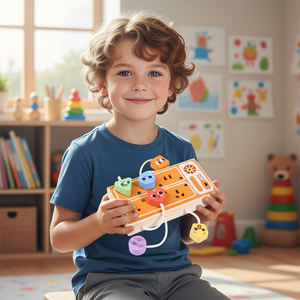 <span class=keywords><strong>Gioco</strong></span> Educativo in Legno per Bambini 'Piccolo <span class=keywords><strong>Detective</strong></span>', Giocattolo di Interazione Familiare per Imparare Giocando, Regalo per Bambini e Bambine - Product Image 4