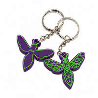 Porte-clés en PVC Lumineux, Prix d'Usine, Porte-clés en Caoutchouc avec Logo Personnalisé pour Cadeaux Promotionnels et Cadeaux d'Événements