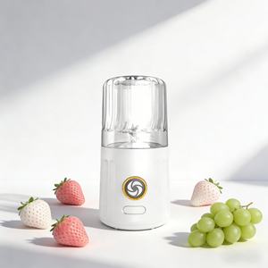 <b>Mini</b> Electric Fruit Juice Blender 260ml - USB Rechargeable 6-Blade Portable Personal Juicer Cup - Product Image 1
