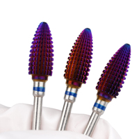 Brocas de carburo de tungsteno para uñas, brocas de carburo para cutículas, brocas de carburo para uñas xxc