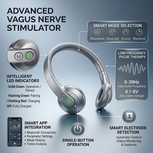 Wearable Neck <b>Massager</b> Electric Neck Relaxation Device with Remote Control - Product Image 5
