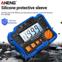ANENG MH10 Medidor de Resistencia de Aislamiento de Escritorio (Megóhmetro) 0.1M-2000M Alta Precisión 100V-1000V Pantalla LCD Retroiluminada