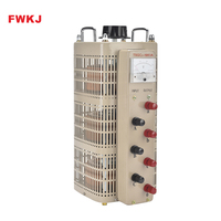 FWKJ haute qualité TSGC2 10KVA transformateur Variac triphasé 380V ac régulateur de tension automatique
