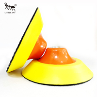 Support de plaque de support LITTLE ANT, plateau de support 100 mm (4 po) d'épaisseur 25 mm, OEM/OBM pour polisseuse pneumatique, outil abrasif diamanté