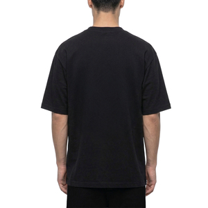 T-shirt graphique court personnalisé TOPSHOW 100 % coton, délavé à l'acide, 240 grammes, épaules tombantes, effet vieilli, style vintage pour hommes - Product Image 3