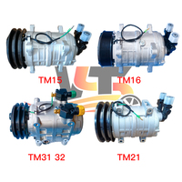 Kompresor Ac untuk Bus Civil 24v Tm31 12V/24V TM15 TM21 TM32 TM45 TM55 TM65 kompresor untuk Toyota Coaster Bus
