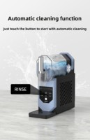 Nouvelle machine à slush pour la maison avec fonction d'auto-nettoyage, machine professionnelle à boissons glacées, machine à glace pilée