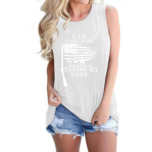 Camiseta sin mangas con estampado de París de verano para mujer, Camiseta holgada grande transpirable y cómoda sin mangas, camiseta de calle, camiseta informal Individual Clo - Product Image 1