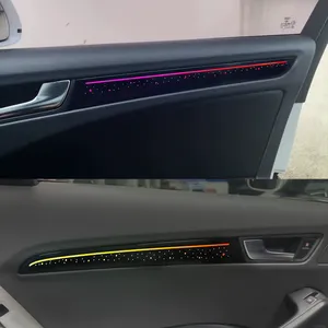 Luz Ambiental de Cielo Estrellado de 64 Colores para <span class=keywords><strong>Audi</strong></span> <span class=keywords><strong>A4</strong></span> A5 Q8 <span class=keywords><strong>B8</strong></span> 2007-2015, Lámparas de Atmósfera, Arcoíris Dinámico, Iluminación Interior Automática - Product Image 2