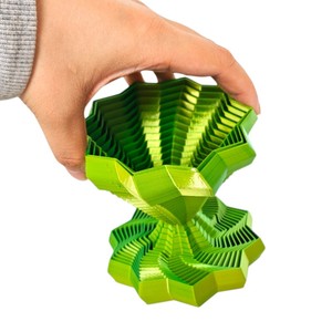 Jouets hexagonaux stéréoscopiques anti-stress imprimés en 3D Vashine, jouets amusants en PLA écologiques, jouets hexagonaux flexibles en cristal pour soulager la pression - Product Image 4