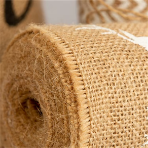 Wholesale High Quality Printed <strong>Custom</strong> <strong>Pattern</strong> Logo Nature Jute Burlap <strong>Table</strong> <strong>Runner</strong> for Church Wedding Dining Room Home Decor - Product Image 5