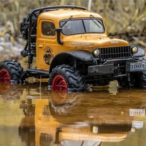 Voiture télécommandée FMS 1:24 POWER WAGON FCX24 RC Crawler Model Buggy 4x4 pour sable, désert, route de terre, pour hommes et garçons, jouets 1/24 - Product Image 3