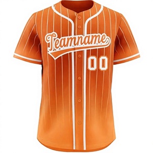 Maillot de baseball/softball sans manches personnalisé pour adulte, imprimé, séchage rapide, unisexe, uniforme d'équipe pour club, vente en gros usine - Product Image 1