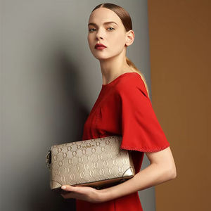 Sacs à main de soirée <span class=keywords><strong>FOXER</strong></span> de haute qualité en cuir véritable avec chaîne dorée, sacs à main pour femmes, sacs à bandoulière latéraux pour femmes 2025 - Product Image 1