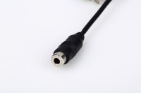 Cable de Audio Estéreo de 3.5mm Hembra-Hembra, 1.5m, Conductor de Cobre Puro Chapado en Oro, Revestimiento de PVC, Garantía de 12 Meses para Computadora y DVD