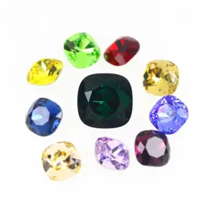 ZSY loose faceted k9 crystal fancy stone point back crystal rhinestone for bra dress bikini clothing Garment