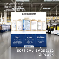 OEM Factory Resealable Black Grip Seal Bags Kleine Druck verschluss verpackung für Kaugummi konserven Tiefdruck druck Milch Tiernahrung