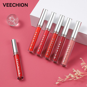 Ins<span class=keywords><strong>ล</strong></span>ิปกลอสเนื้อแมท12สี,เครื่องสำอาง<span class=keywords><strong>ล</strong></span>ิปกลอสแบบถ้วยไม่ติดทนนานสีนู้ดถั่วเค<span class=keywords><strong>ล</strong></span>ือบผิว - Product Image 1