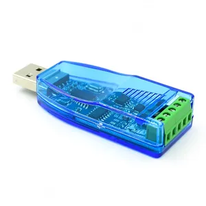 Convertidor industrial USB a RS485 RS232 con protección mejorada, compatibilidad con el estándar V2.0, placa conectora RS-485 A - Product Image 1