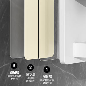 Sobam <b>Adhesive</b> <b>Hook</b> Single <b>Hook</b> Heavy Duty 30kg ABS Wall Mount For Bathroom Kitchen - Product Image 4