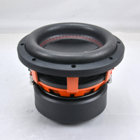 Nouveau style, bonne qualité, haut-parleur de subwoofer 6,5 pouces RMS 300W pour système audio de voiture, 4+4 ohms, vente directe d'usine