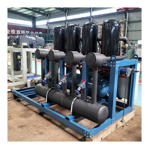 Unidades de paquete de enfriador refrigerado por aire de compresores de cuatro rollos con motor de bomba y componentes del núcleo del motor - Product Image 3