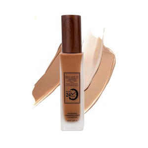 HKH Custom Makeup Cosmetics <b>Foundation</b> 24h Wear <b>Foundation</b> Full Coverage Matte Liquid <b>Foundation</b> Mineral Makeup for Black Skin - Product Image 2