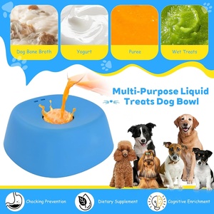 ชามอาหารสัตว์เลี้ยงแบบใหม่ ป้องกันการลื่น ช่วยให้สัตว์เลี้ยงกินช้าลง สำหรับอาหารเหลวและอาหารนิ่ม - Product Image 3