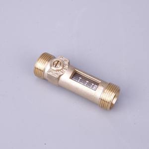 Vanne d'équilibrage de débit HVAC Yuhuan, fabrication directe, vanne à bille en laiton victorien pour salle de sport, 2-30 L/min, régulation visuelle du débit - Product Image 4