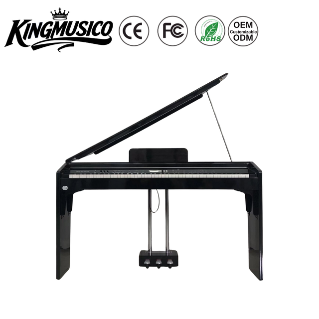 OEM Digital Electric Piano 88 Hammer Action Keys Used Musical Instrument Featuring MIDI Interface Upright Piano