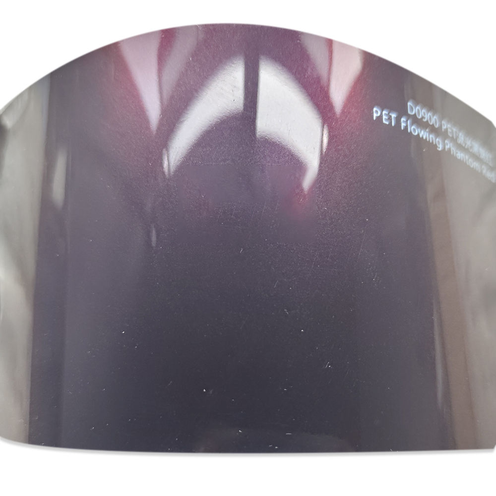 PET flowing phantom red