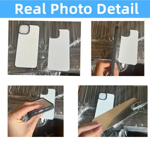Sublimation Phone Cases Blank Wholesale 2D TPU Aluminum Plate Cell Phone Case For Sublimation Custom Printing For Iphone 14 Pro