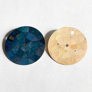 Mặt Đồng Hồ Mosaic Mẹ Của Ngọc Trai Ở Các Bộ Phận Đồng Hồ Tùy Chỉnh Mẫu Khác Nhau - Product Image 5