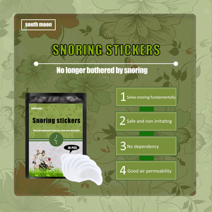 แผ่นแปะป้องกันการนอนกรนพร้อมวิตามินอีสำหรับใช้กับร่างกาย-ช่วยให้นอนหลับอย่างมีคุณค่าทางโภชนาการ หยุดการกรนและพูดในขณะหลับได้ทันที เหมาะสำหรับทุกสภาพผิว - Product Image 1