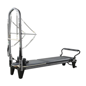 Soporte Principal Ajustable para Reformer de Pilates de Media Torre, Portátil y Duradero de Aluminio, Equipo de Fitness para Estudio de <span class=keywords><strong>Yoga</strong></span> y Gimnasio - Product Image 1