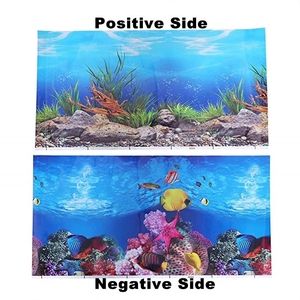 PVC Doppelseite <span class=keywords><strong>Aquarium</strong></span> Hintergrund <span class=keywords><strong>Poster</strong></span> Dekoration <span class=keywords><strong>Aquarium</strong></span> Wand Landschafts bau dekorative Hintergrund <span class=keywords><strong>Poster</strong></span> - Product Image 2
