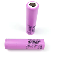 Batterie rechargeable Li-ion Inr 18650 35E 3.7V 3500mAh SDI Inr18650-35E Ebike Test 3c Cellule de batterie au lithium pour ordinateur portable