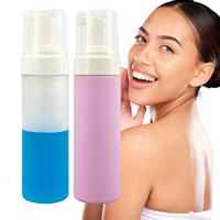 Vide Soins de la peau Nettoyant pour le visage Mousse Bouteilles Emballage Féminin Lavage Mousse Savon Distributeur 240ml Pompe Bouteille En Plastique