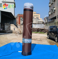 Logo personnalisé éclairage LED pilier gonflable, Tube de lumière gonflable, éclairage colonne gonflable pour la publicité