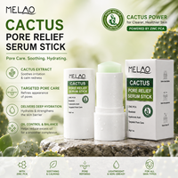 Baume multi-usages en stick pour le visage, marque privée, au Zinc PCA, apaisant les pores, rafraîchissant et anti-gonflement, avec Adénosine pour minimiser les pores et huile de Cactus pour le contrôle du sébum