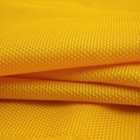 Tissu Oxford en nylon PA66 double couche 2520D, enduit de PU jaune, haute résistance à l'abrasion, résistant à l'eau, pour sacs tactiques et équipements de plein air