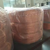 Fils électriques en cuivre matière première 99.99% fil de cuivre pur 80% 0.25mm 0.8mm 1mm 0.64mm pour câble de données câble LAN fil de cuivre nu