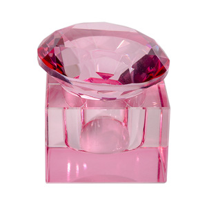 أظافر زجاجية شفافة مربعة أداة فنية أكريليك فرشاة منظف Dappen لغسيل الأطباق الزجاجية قلم غسيل كريستال - Product Image 6