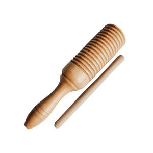 Juego de Instrumentos de Percusión de Madera al por Mayor con Maracas, Claves y Campanas para la Educación Musical y el Juego de Niños - Product Image 3